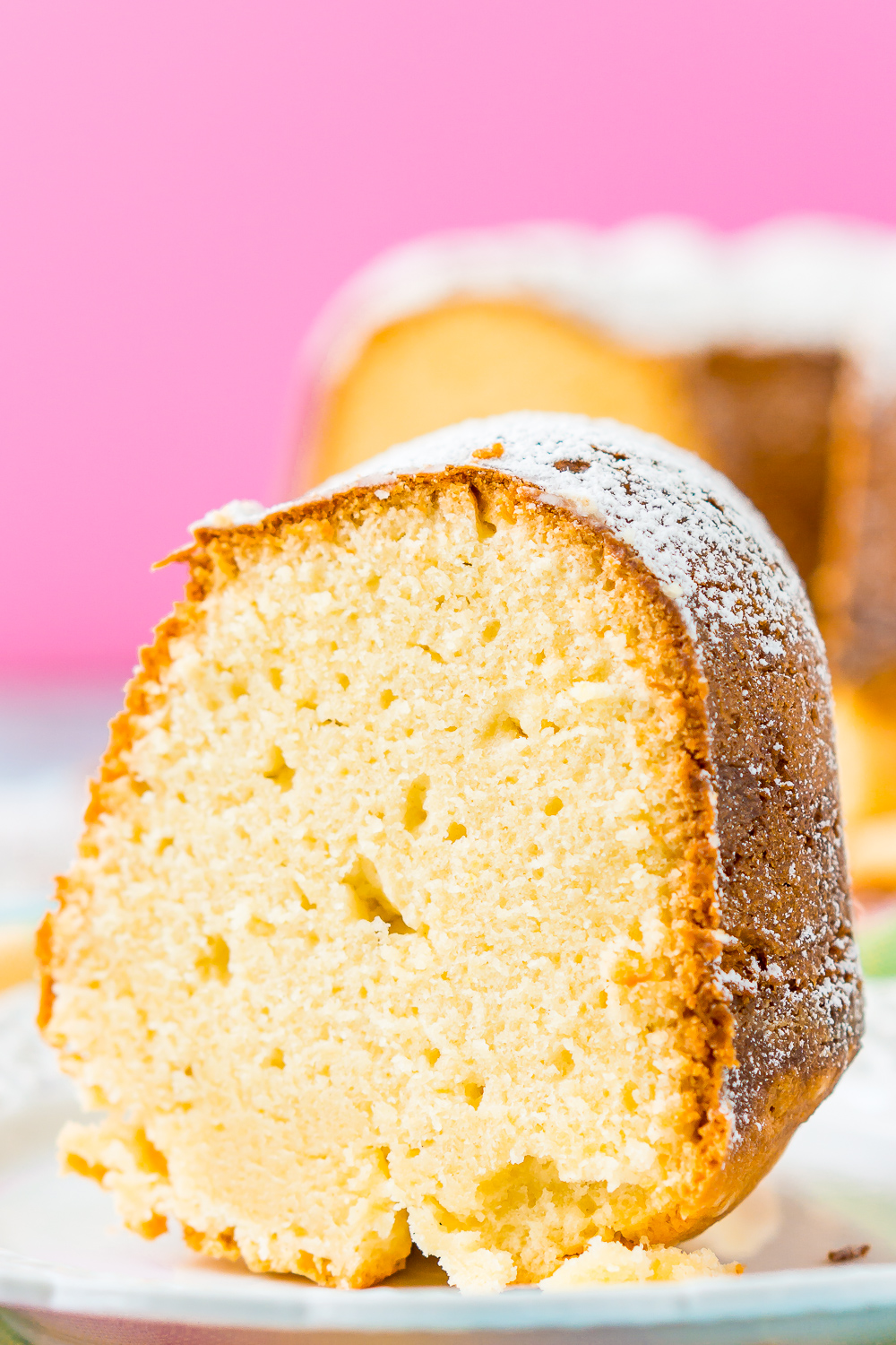 Cream Cheese Pound Cake Recipe | Sugar & Soul
