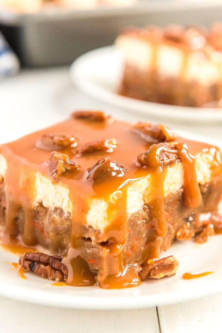 Caramel Carrot Cake Poke Cake Recipe | Sugar & Soul