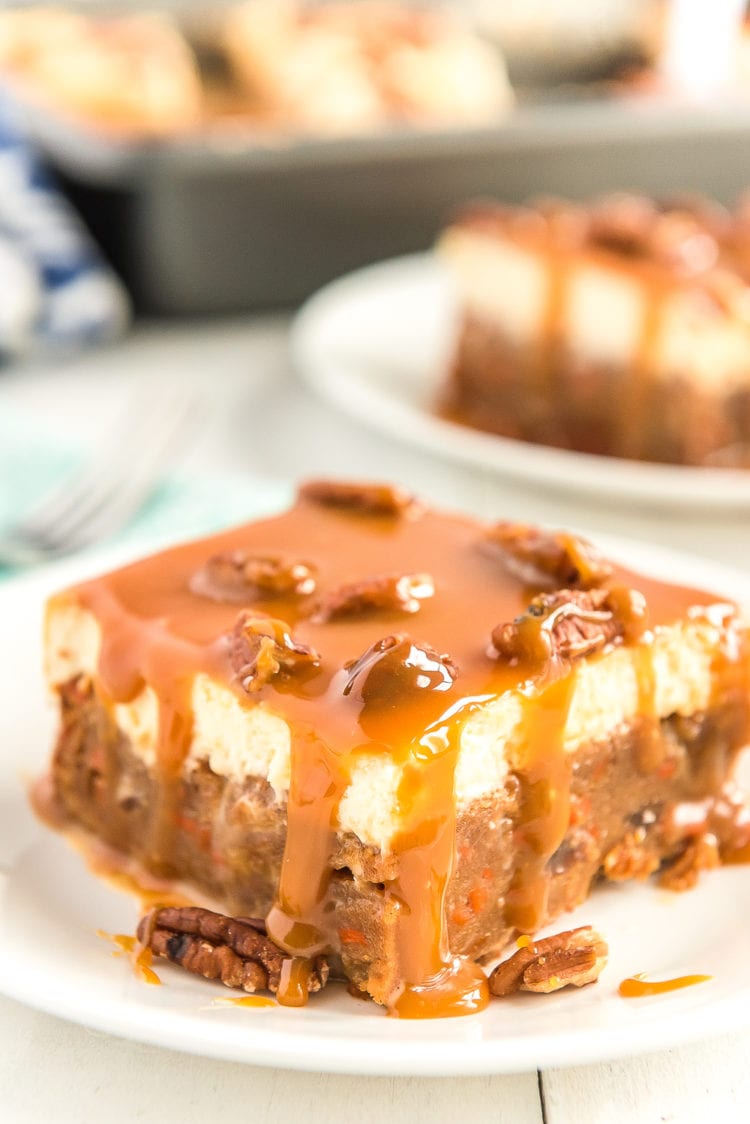 Caramel Carrot Cake Poke Cake Recipe | Sugar & Soul