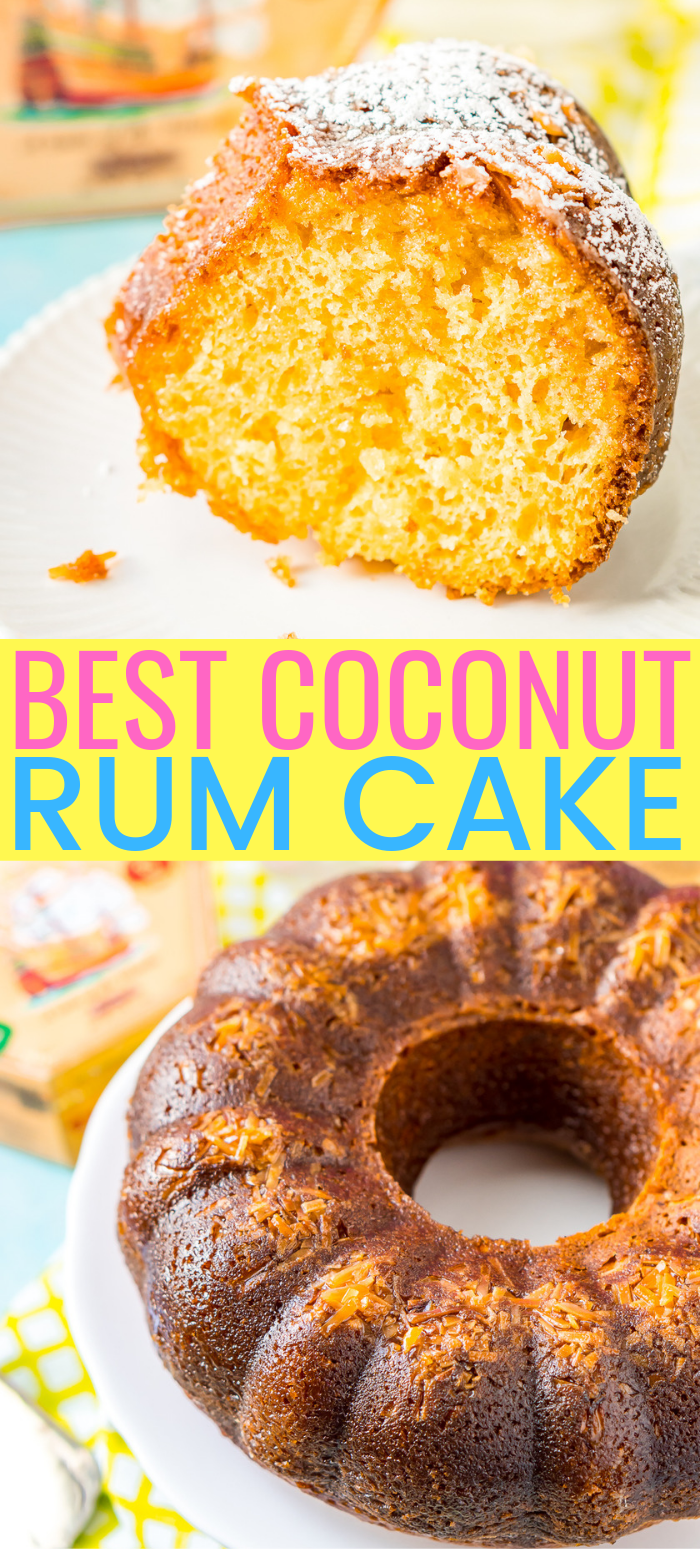 Coconut Rum Cake Bundt Cake Recipe | Sugar and Soul