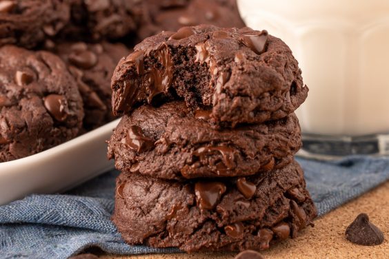 Double Chocolate Chip Cookie Recipe - Sugar and Soul