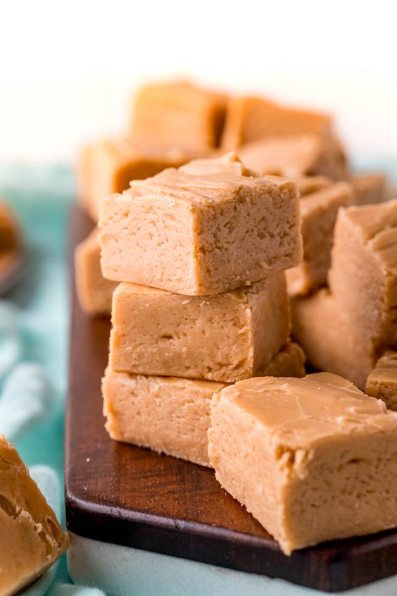 Creamy Peanut Butter Fudge Recipe - Sugar and Soul