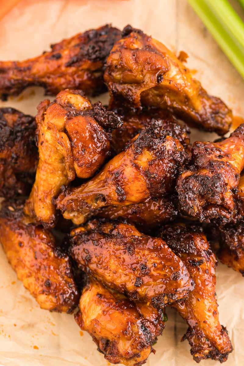 Air Fryer Chicken Wings Recipe - Sugar and Soul