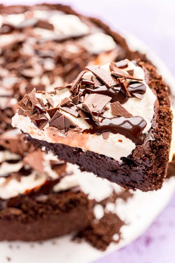 BEST Mississippi Mud Pie Cake Sugar and Soul