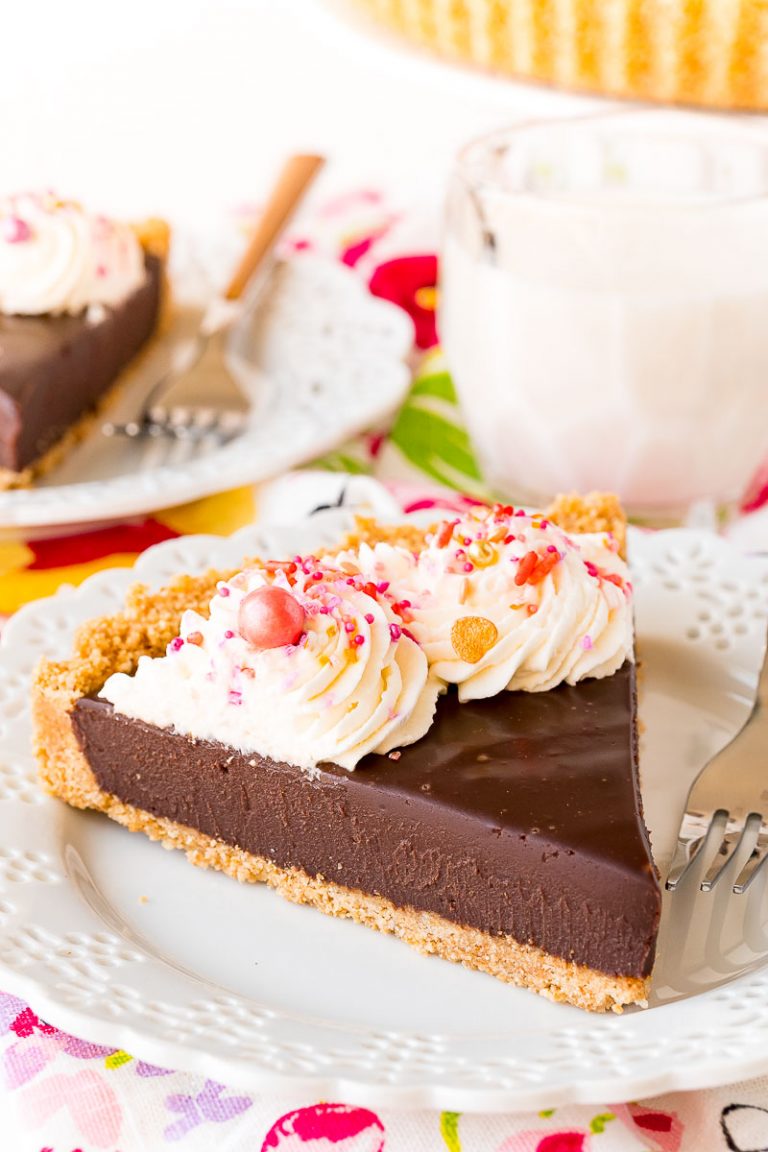 No Bake Chocolate Tart Sugar and Soul