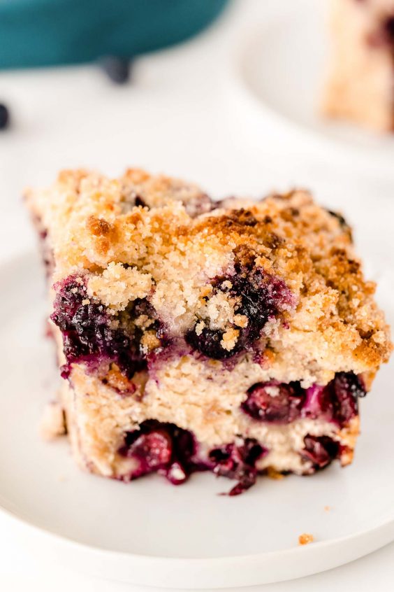 Blueberry Buckle Recipe - Sugar and Soul