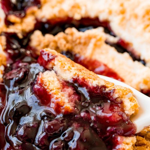 Blueberry Dump Cake Recipe - Sugar and Soul