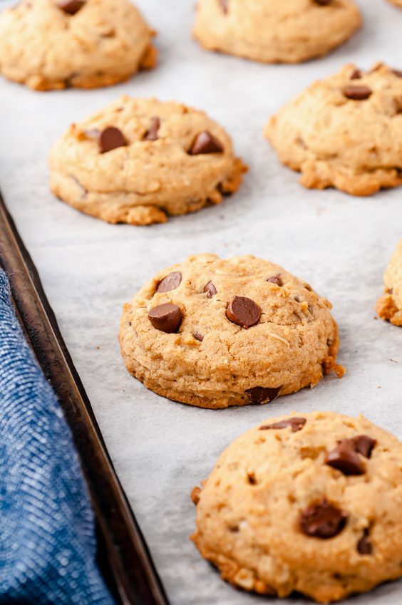 Oatmeal Chocolate Chip Cookies Recipe - Sugar and Soul