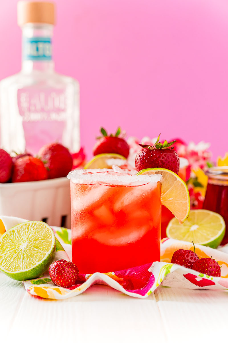 Strawberry Margarita - Sugar and Soul