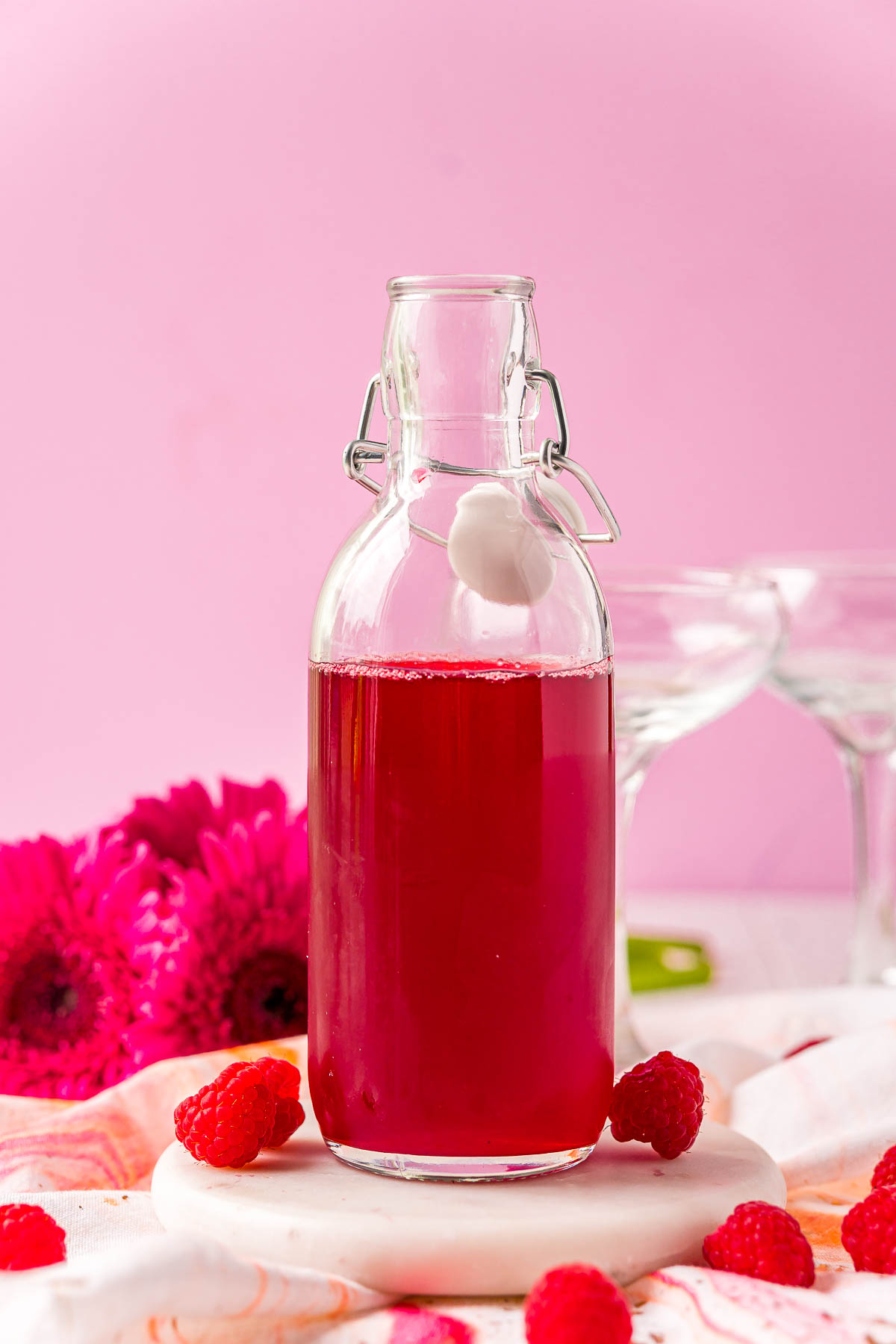 Raspberry Simple Syrup Recipe Sugar And Soul