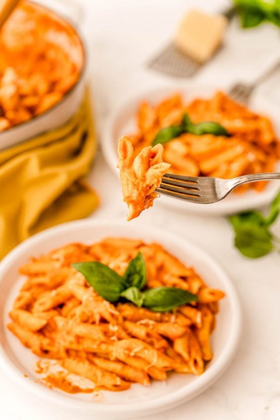 Best Penne Alla Vodka Sauce Pasta Recipe - Sugar and Soul