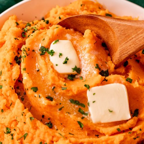 Savory Mashed Sweet Potatoes Recipe - Sugar And Soul