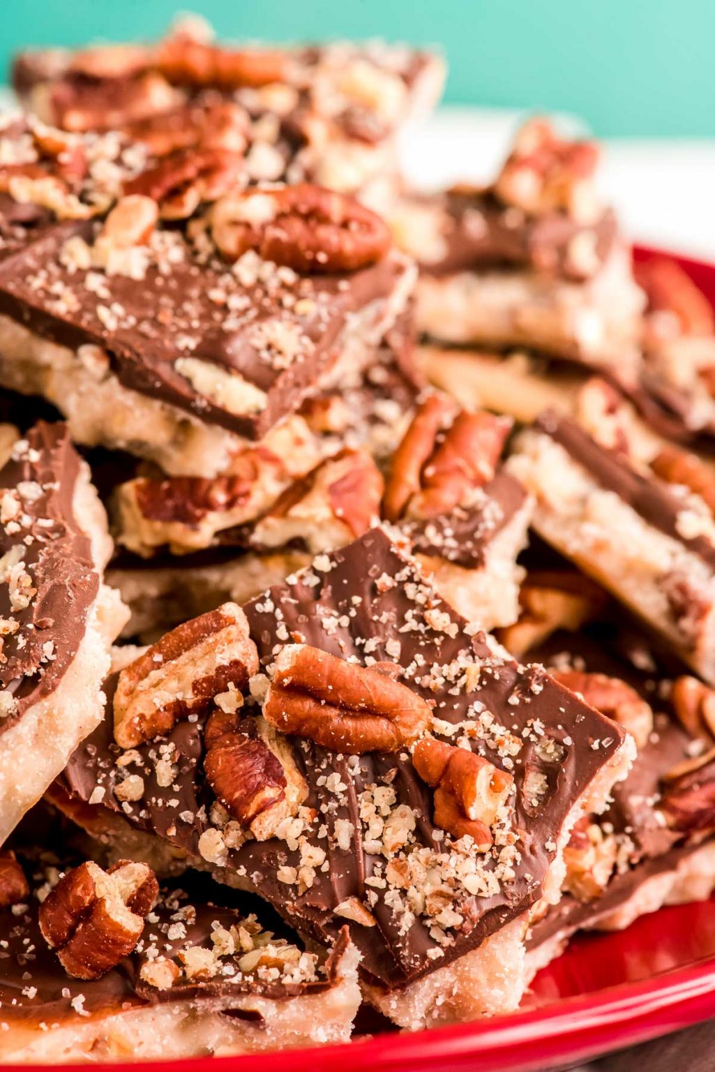 English Butter Toffee with Almonds and Pecans - Sugar and Soul