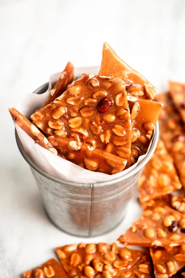 Old Fashioned Peanut Brittle Recipe - Sugar And Soul