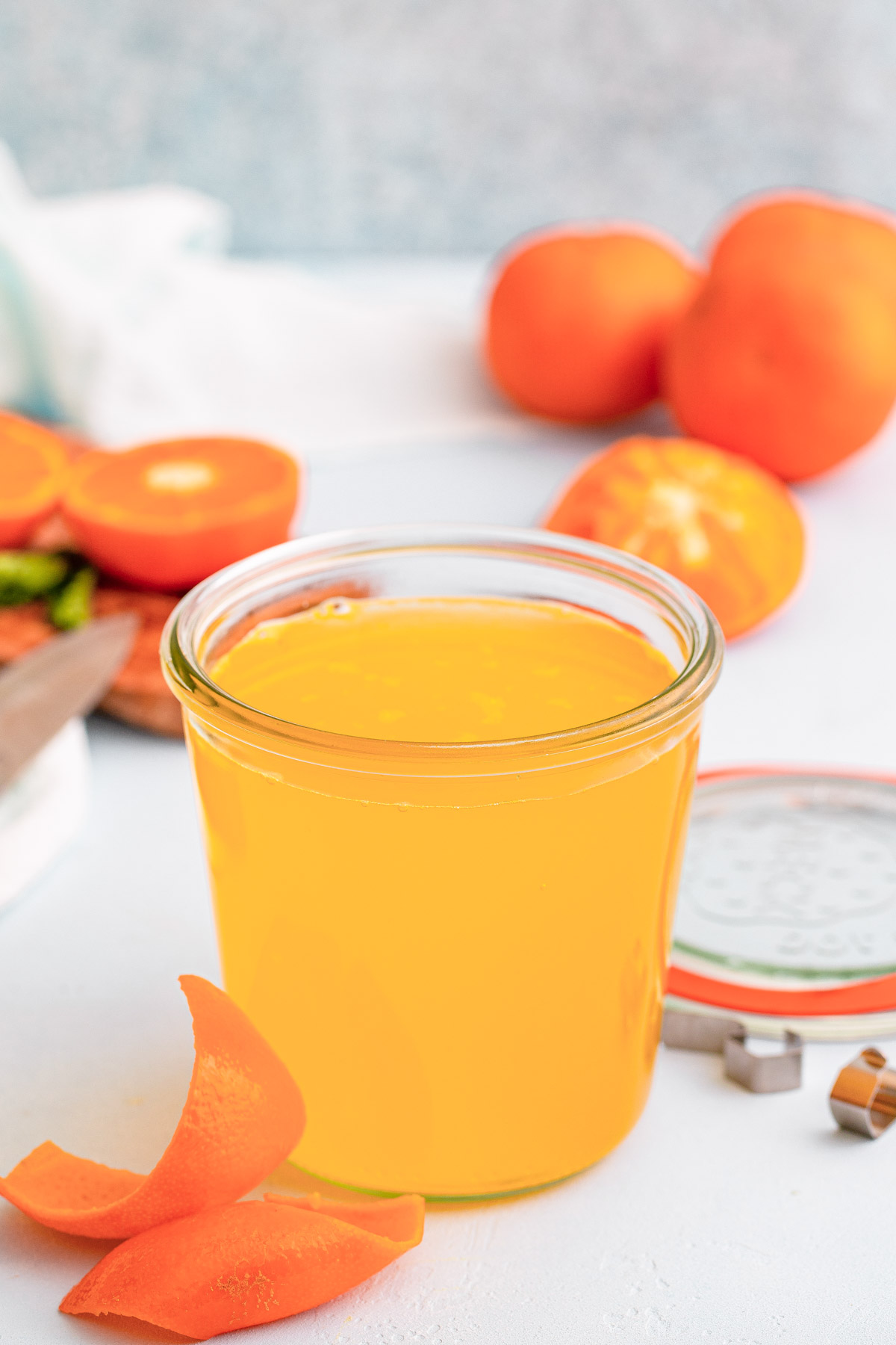 Homemade Orange cordial recipe: Orange simple syrup