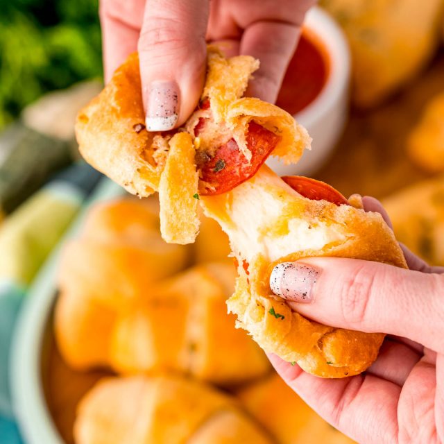 Easy Stuffed Pizza Rolls Recipe - Sugar And Soul Co