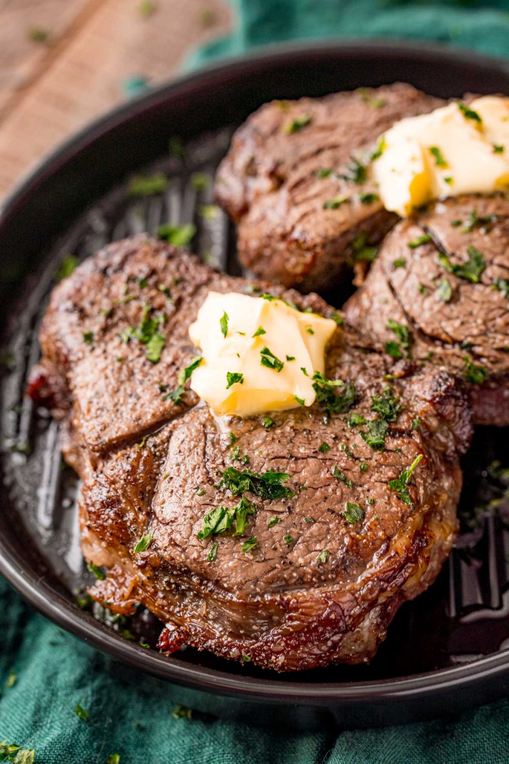 Air Fryer Steak (Filet Mignon) - Sugar and Soul Co