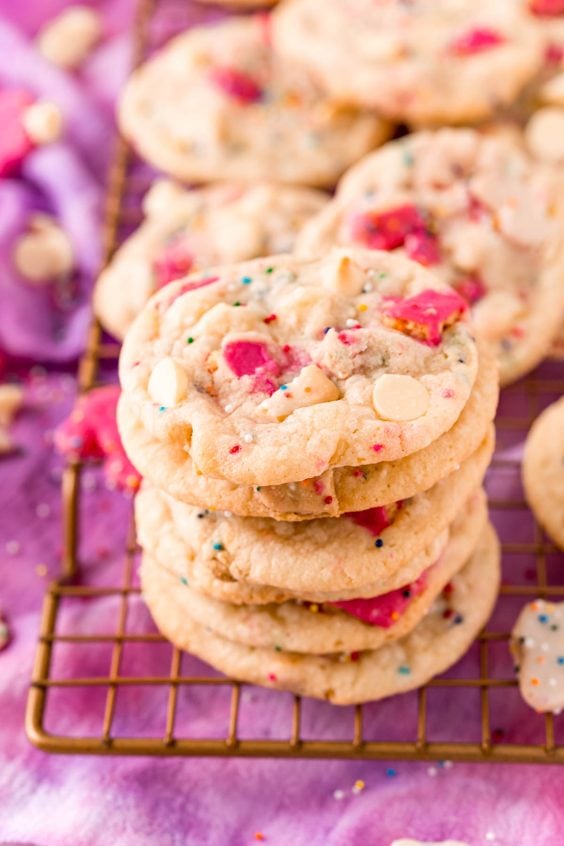 Circus Animal Sugar Cookies (Just 4 Ingredients) - Sugar and Soul