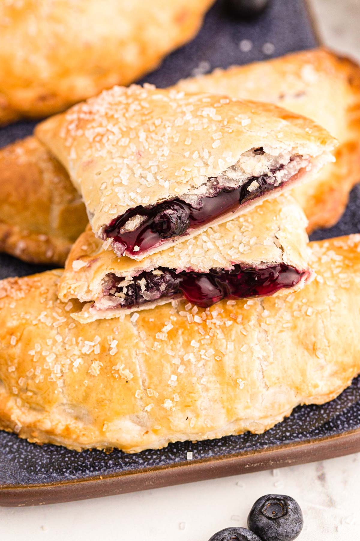 Blueberry Hand Pies Ready In 30 Minutes Sugar And Soul 