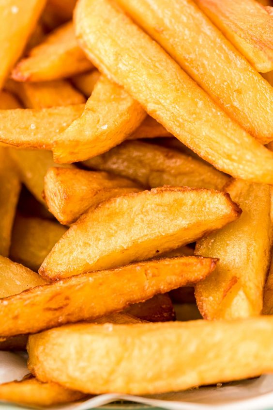 Homemade French Fries (Double Fried) - Sugar and Soul