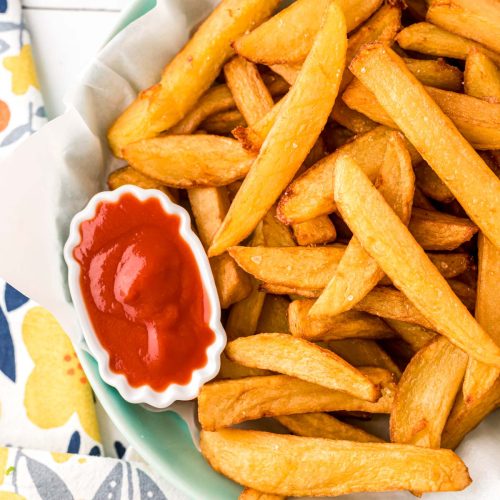 Homemade French Fries (double Fried) - Sugar And Soul