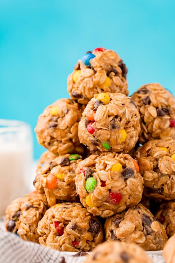 Monster Cookie Energy Balls Recipe - Sugar and Soul