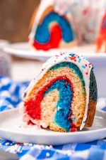 4th of July Bundt Cake - Sugar and Soul