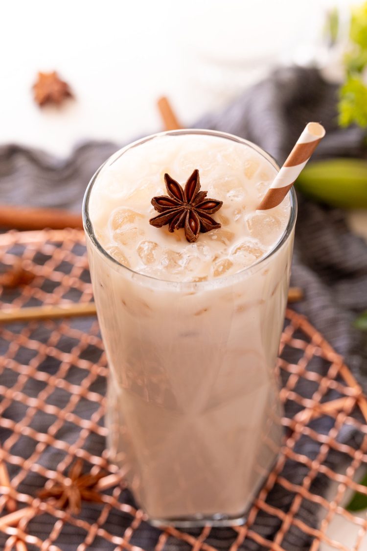 Iced Chai Latte (Homemade Recipe) - Sugar and Soul