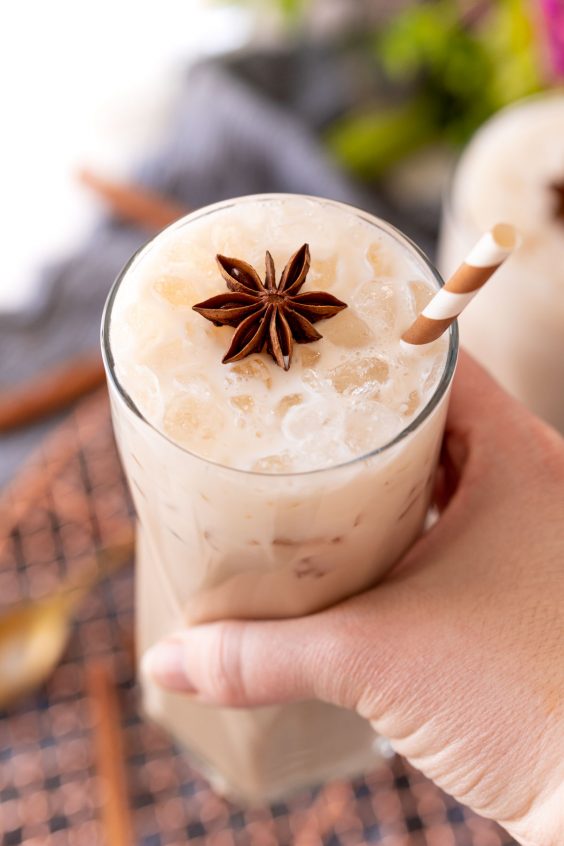 Iced Chai Latte (Homemade Recipe) - Sugar and Soul