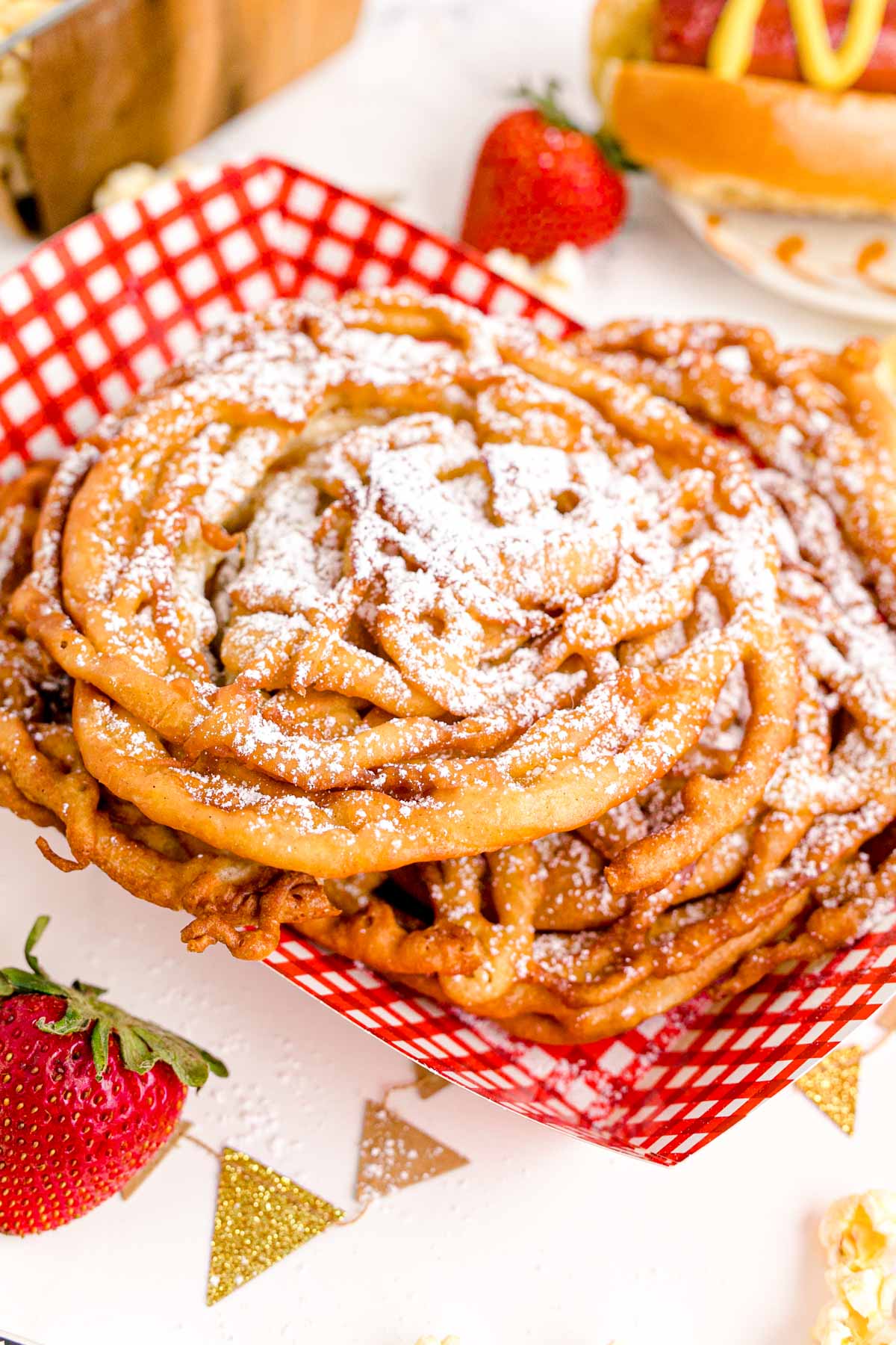 Homemade Funnel Cakes (Just Like The Fair) Recipe - Sugar and Soul