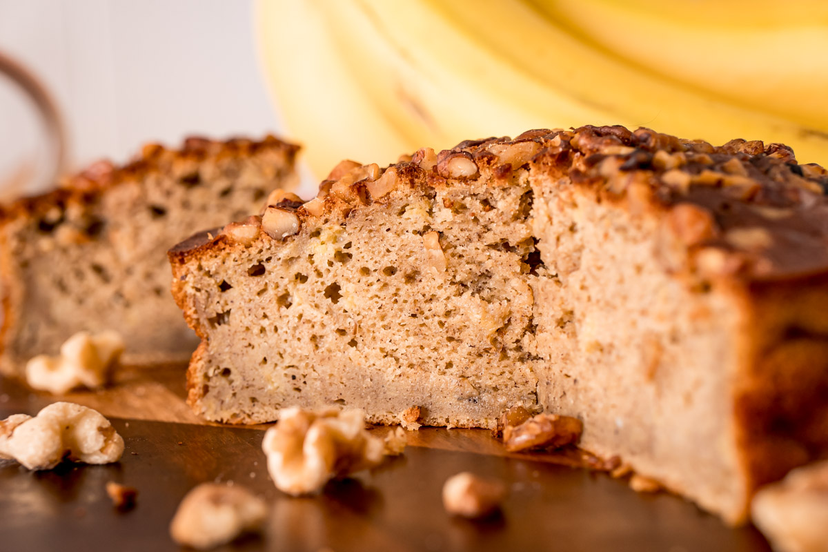 Air Fryer Banana Nut Bread