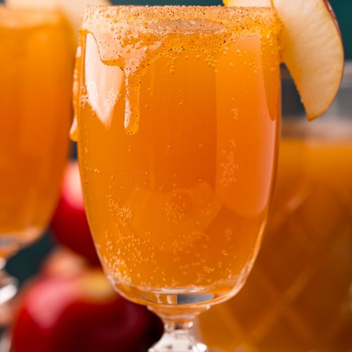 Apple Cider Mimosas