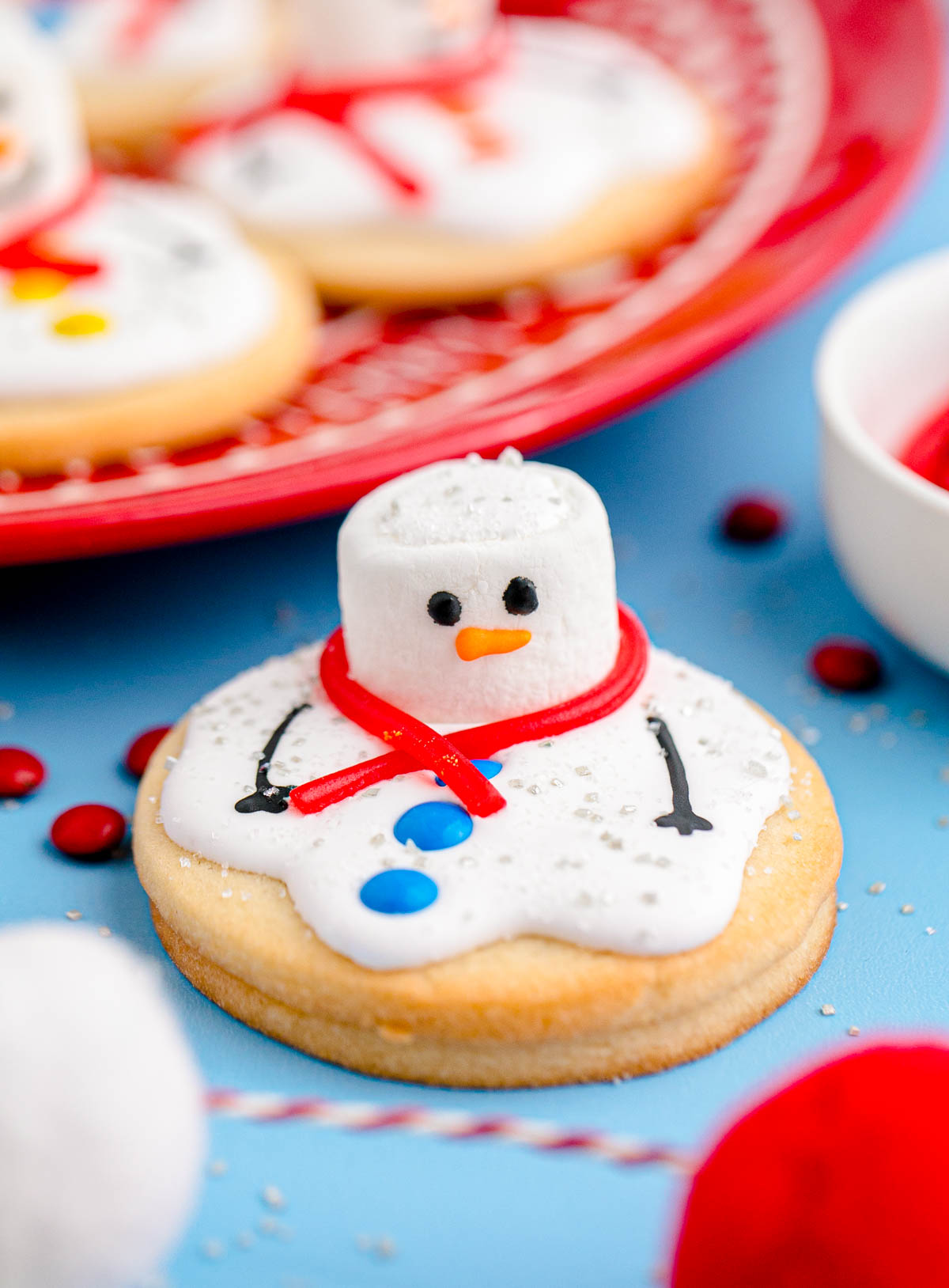 Melted Snowman Cookies - Recipes