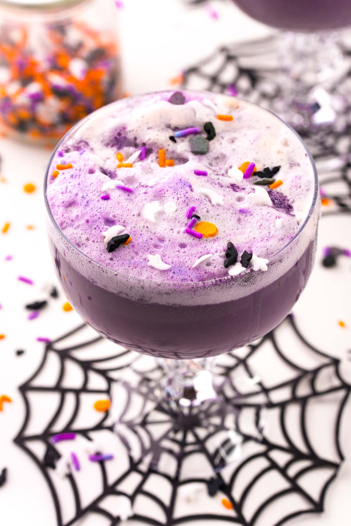 Kids Purple Halloween Drink