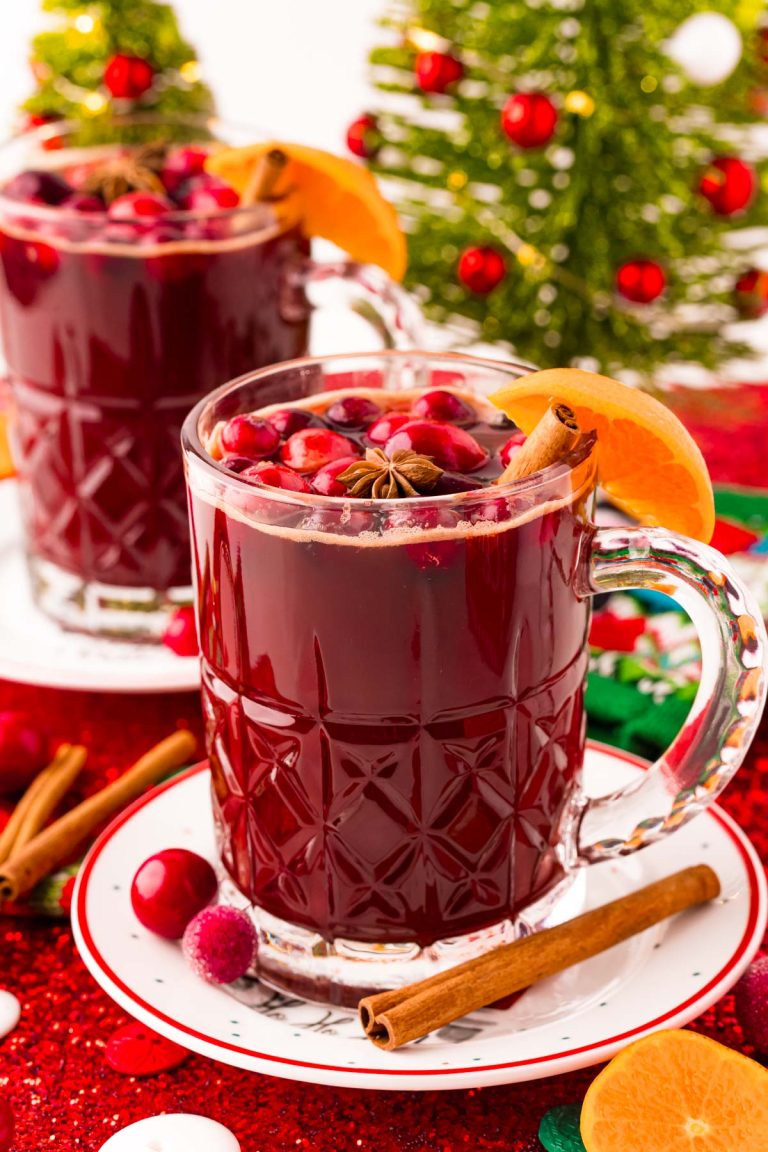 German Kinderpunsch (Hot Non-Alcoholic Christmas Punch) - Sugar and Soul