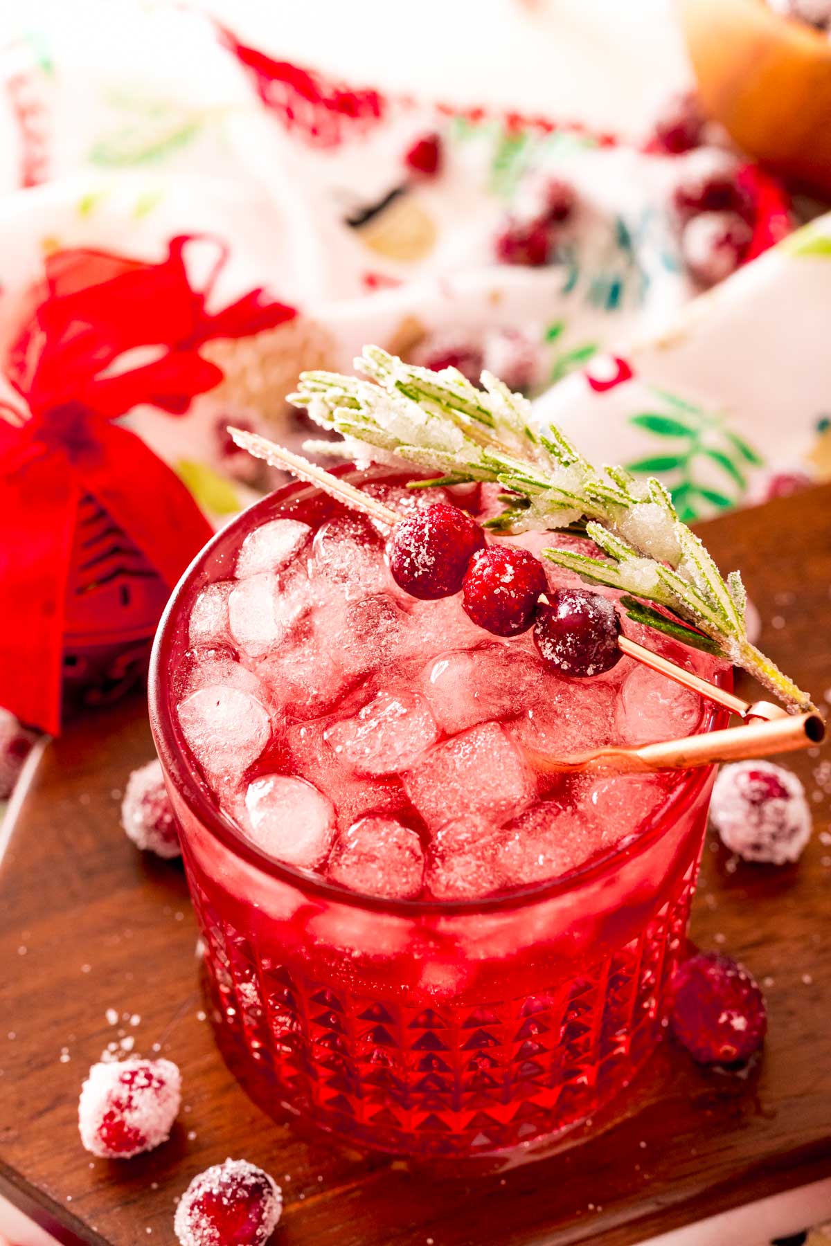 Sparkling Vodka Cranberry Sugar And Soul