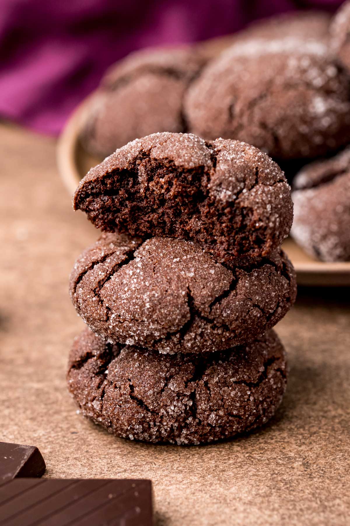 Chocolate Sugar Cookies