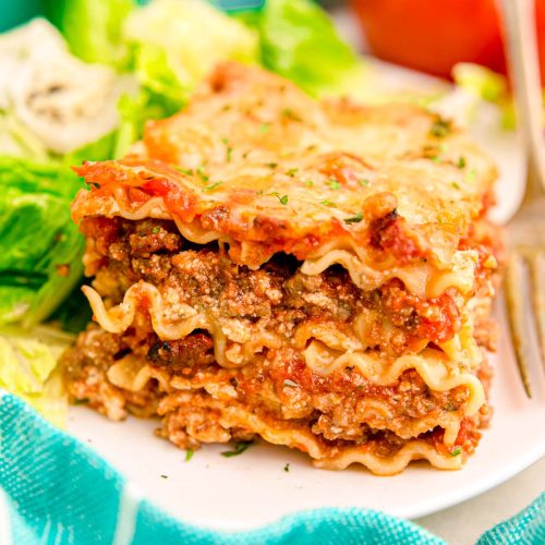 Best Lasagna with Ricotta Cheese - Sugar and Soul