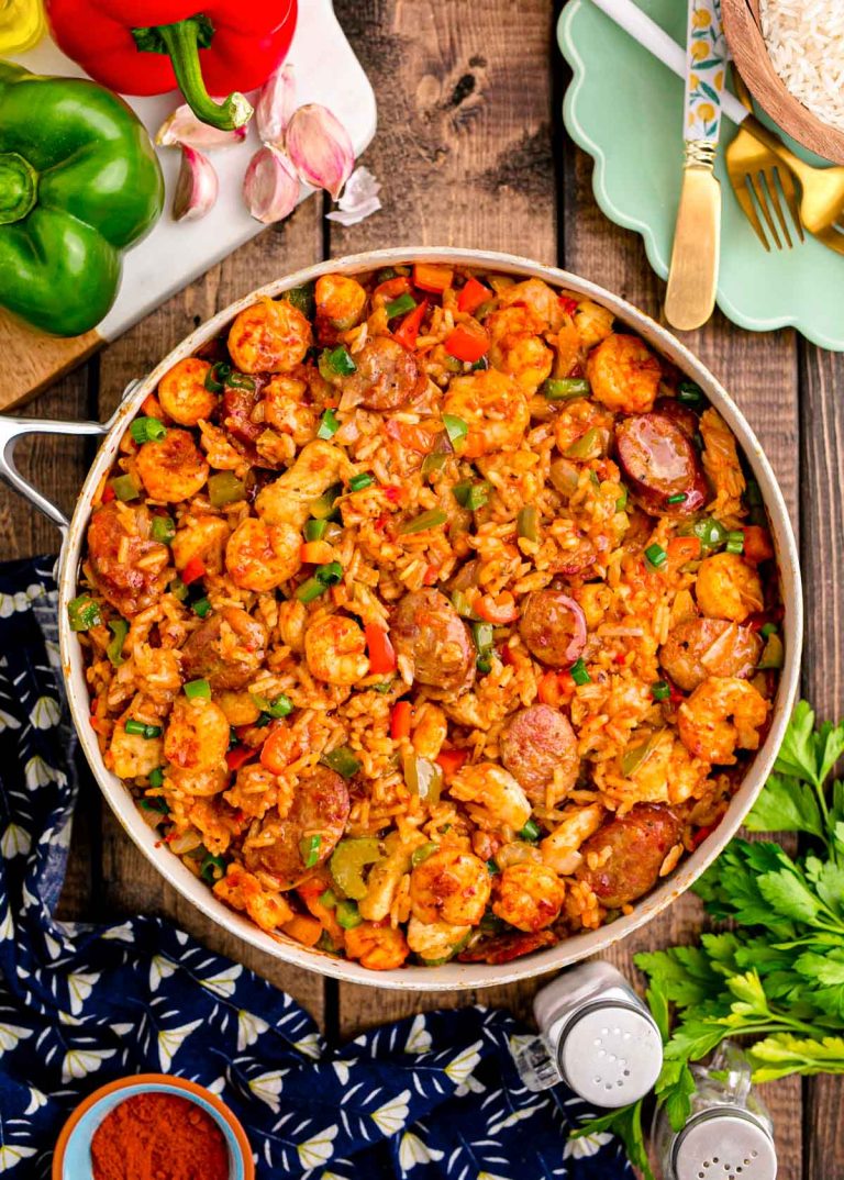 One Pot Jambalaya - Sugar and Soul