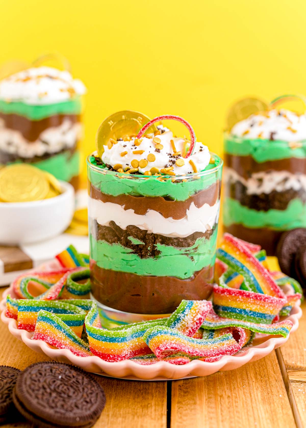 Easy St Patricks Day Dessert Parfaits Sugar And Soul 0172