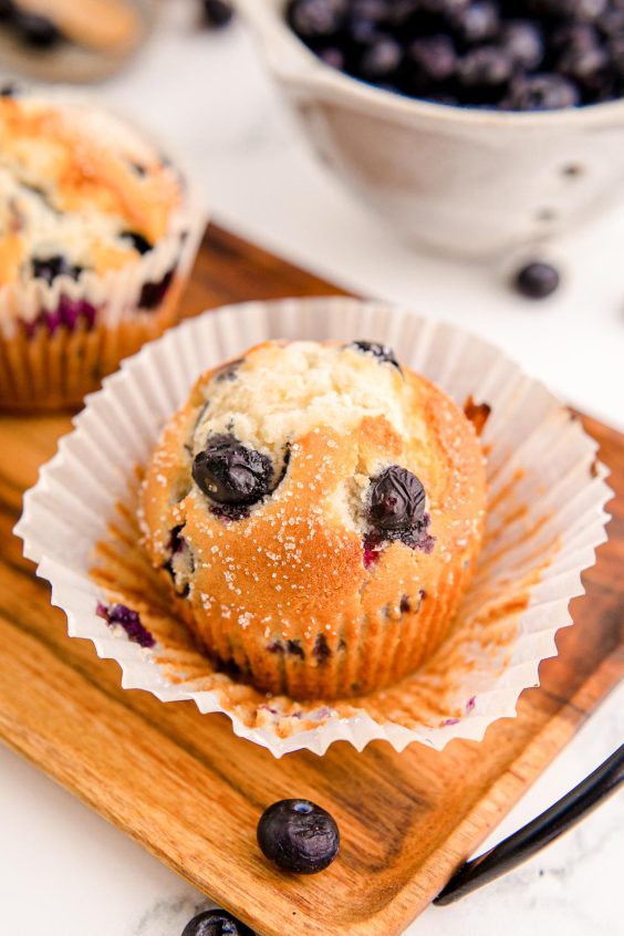 Best Jumbo Blueberry Muffins Recipe - Sugar and Soul