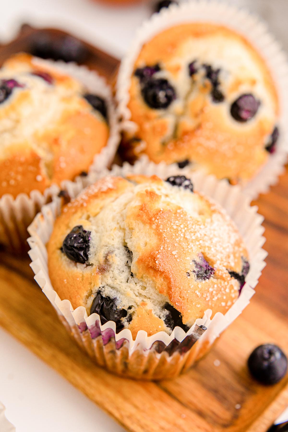 Easy Blueberry Muffin Recipe Made with Cake Mix - Mindy's Cooking Obsession