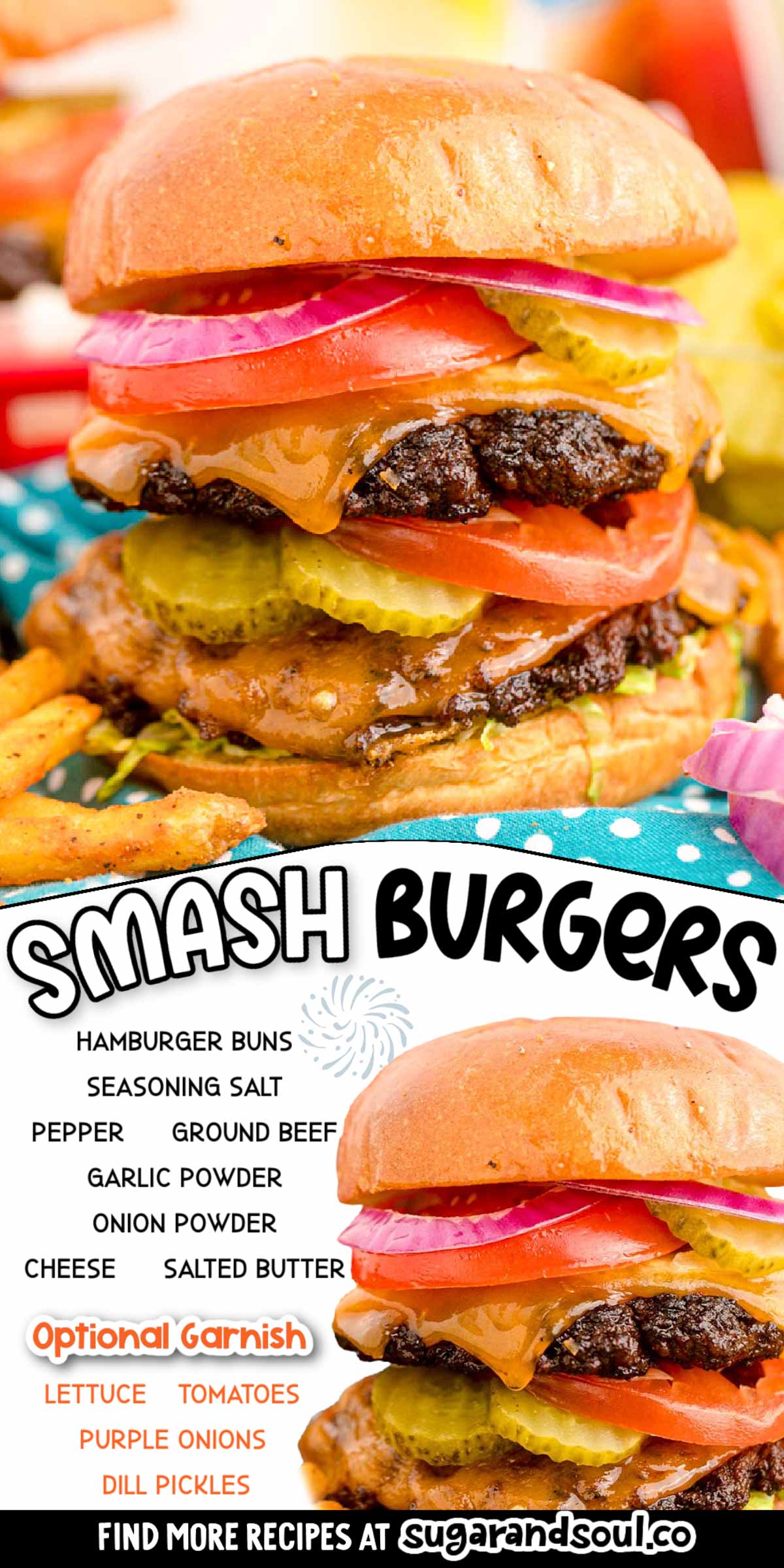 Homemade Smash Burger Recipe