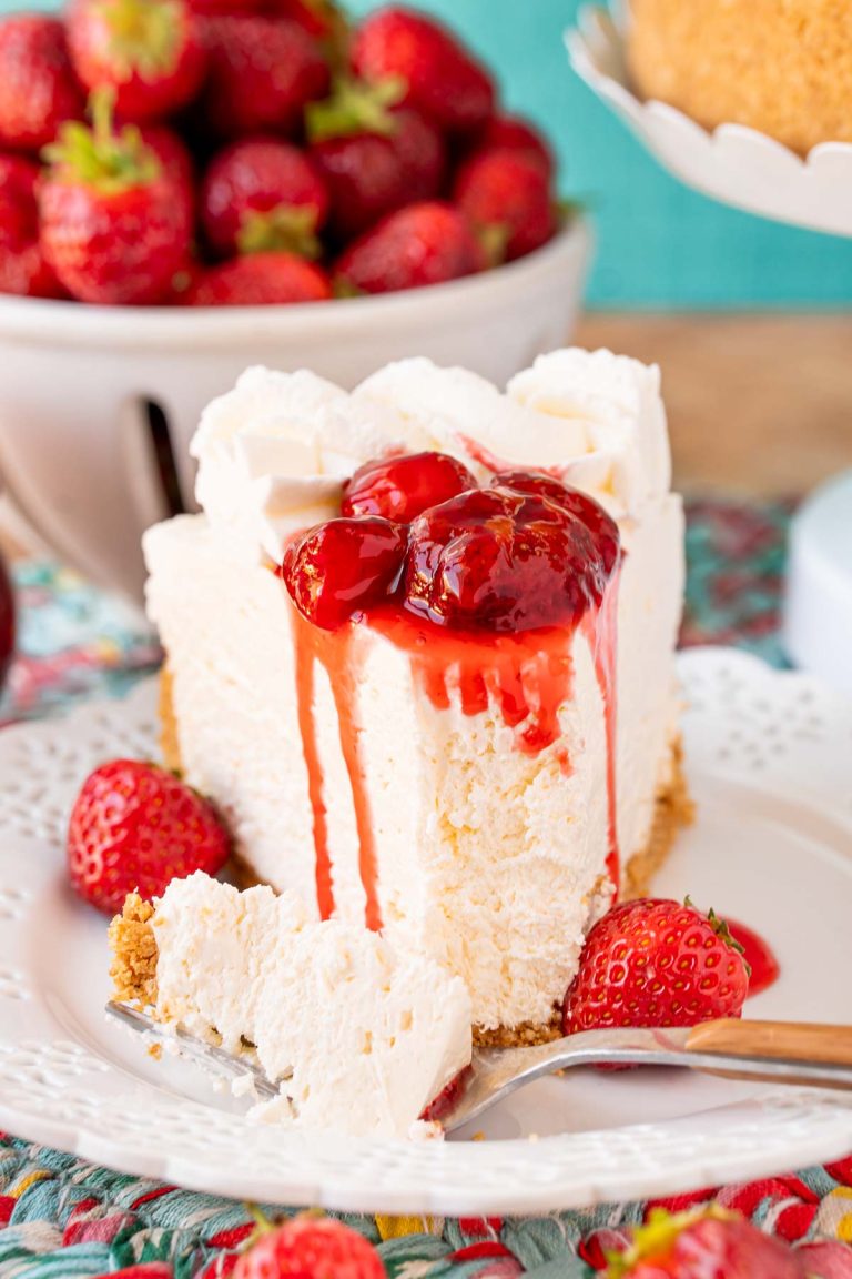 Cool Whip No Bake Cheesecake Recipe - Sugar and Soul