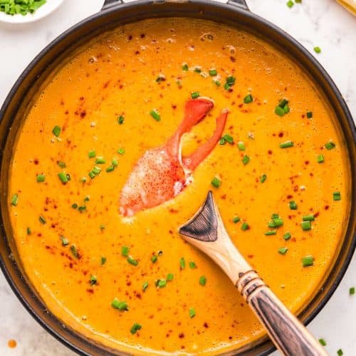 Creamy Lobster Bisque ~Sweet & Savory