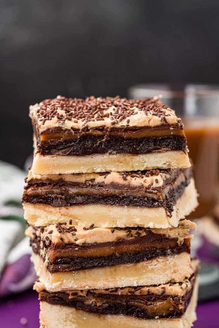 Billionaire Bars - A 5 Layer Dessert | Sugar & Soul