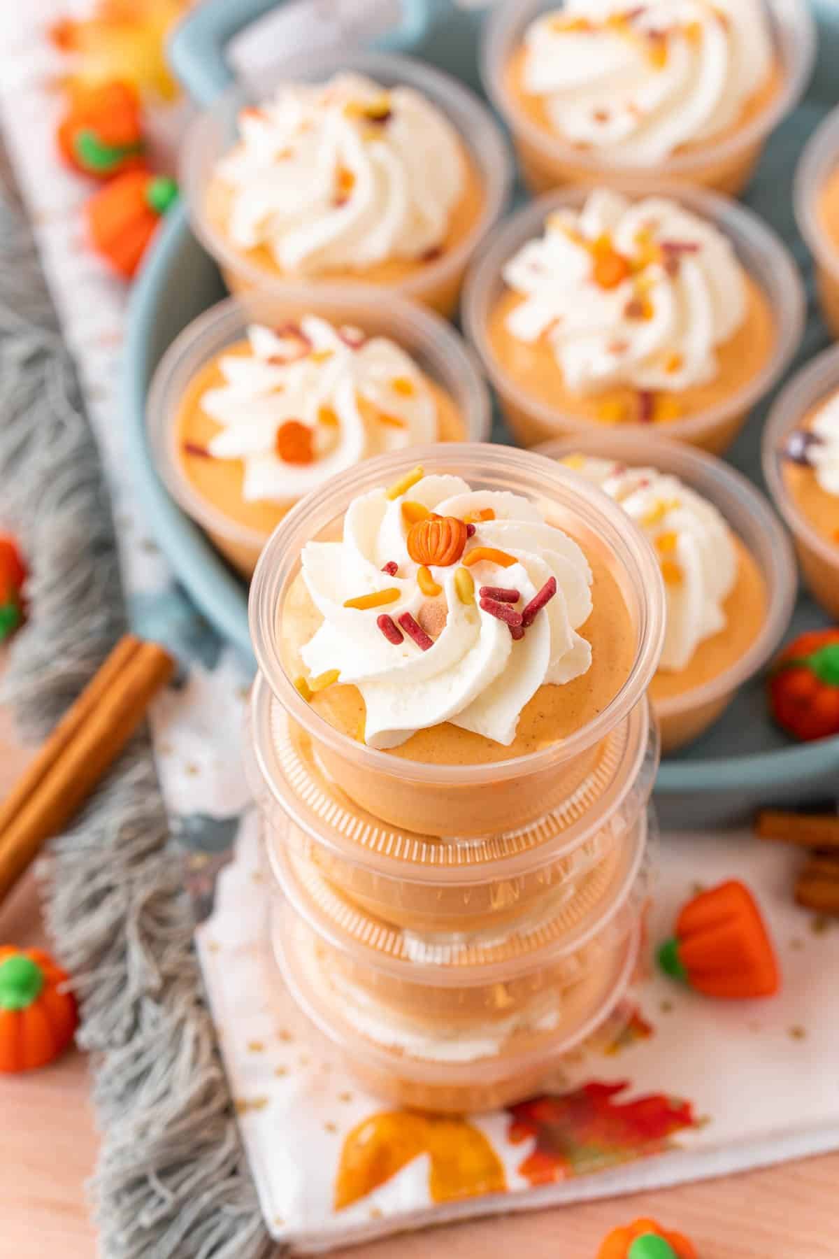 Easy Pumpkin Pudding Shots Sugar And Soul