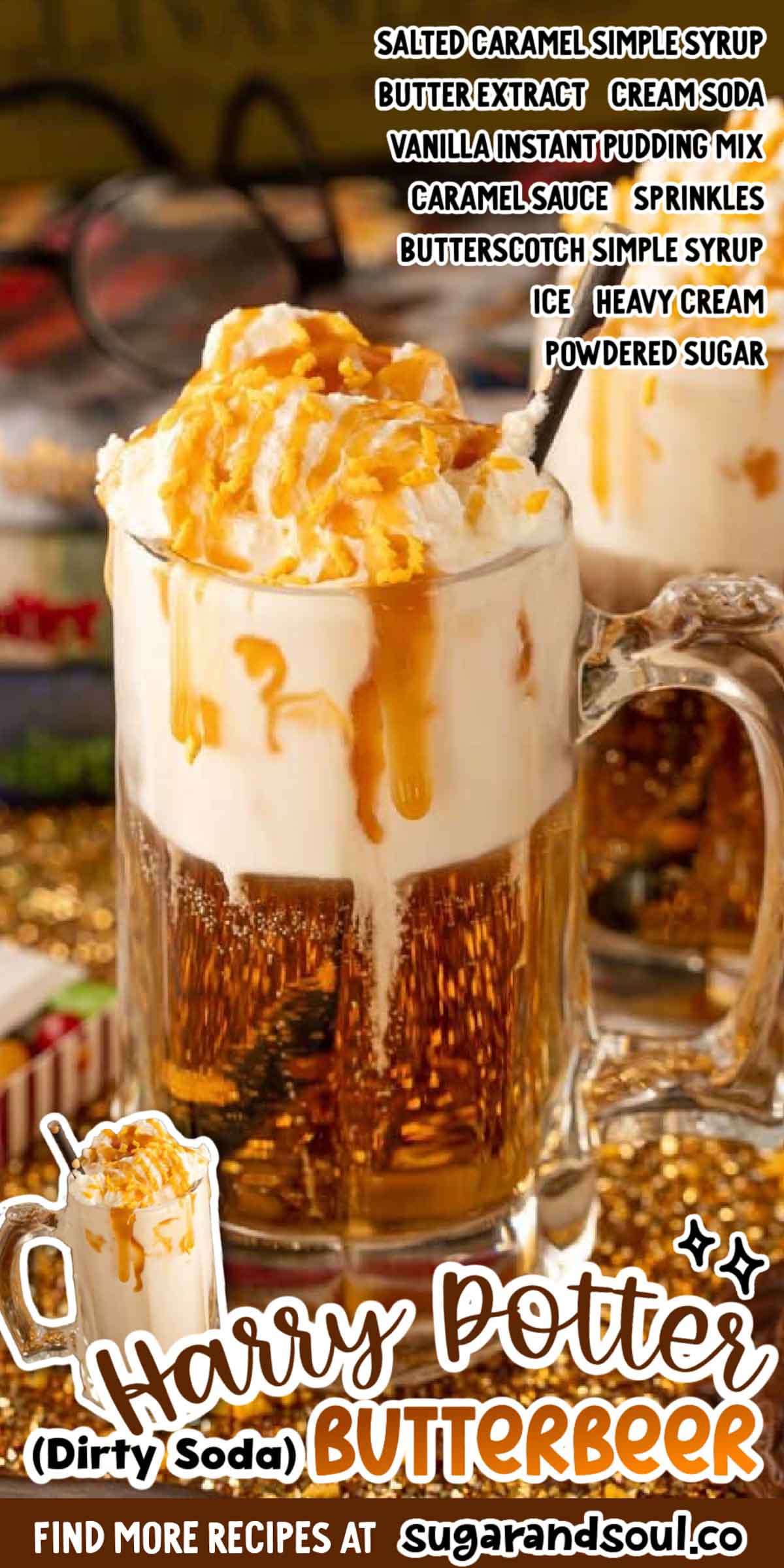 Homemade Harry Potter Butterbeer Recipe - Sugar and Soul
