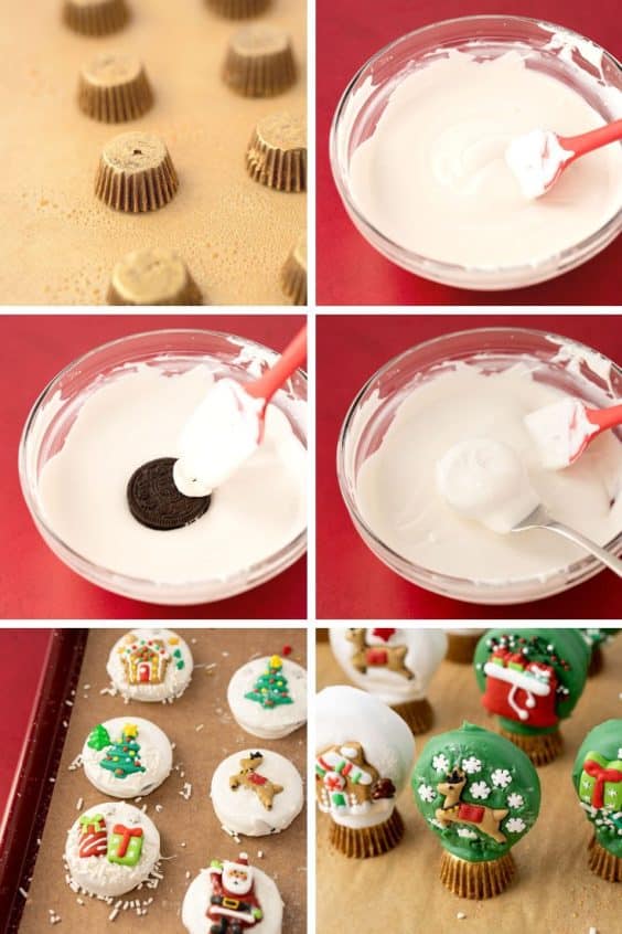 Christmas Oreo Snow Globe Cookies Sugar And Soul