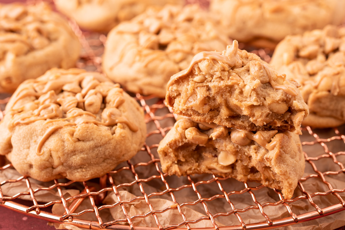 Bakery Style Peanut Butter Cookies Sugar And Soul